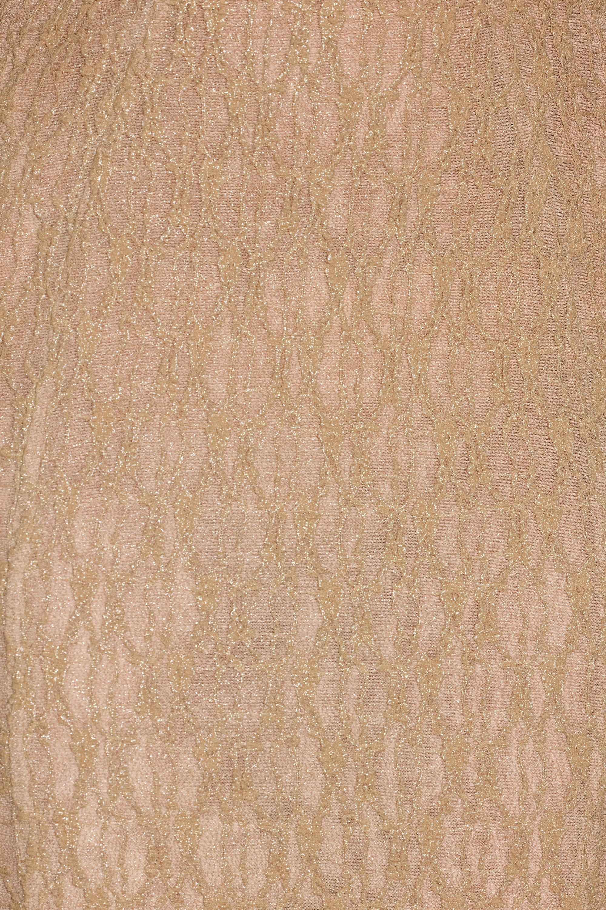 Metallic Lace Godet Fishtail Gown in Gold - Image 10