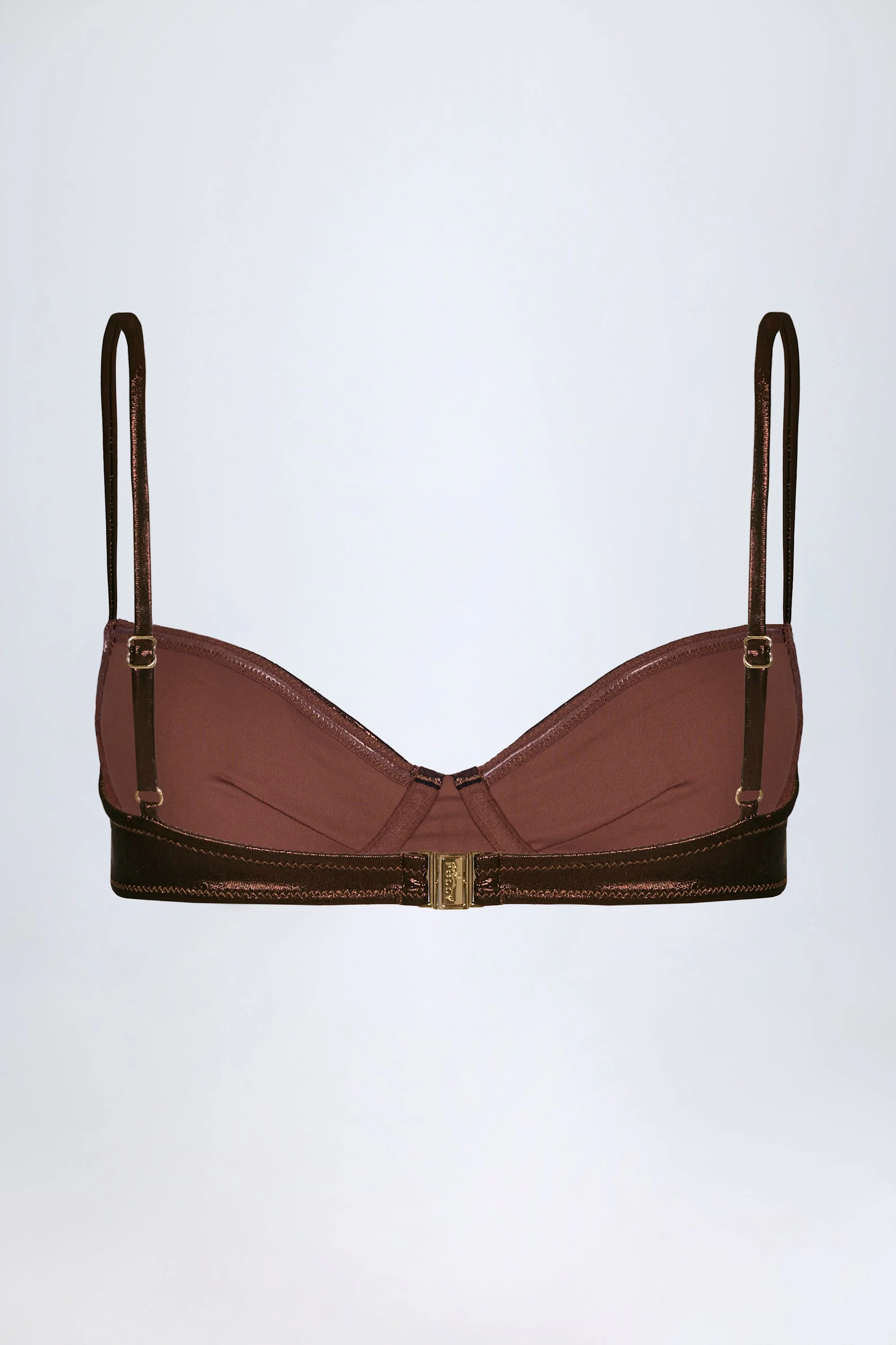 Underwired Bikini Top in Bronze - Image 5