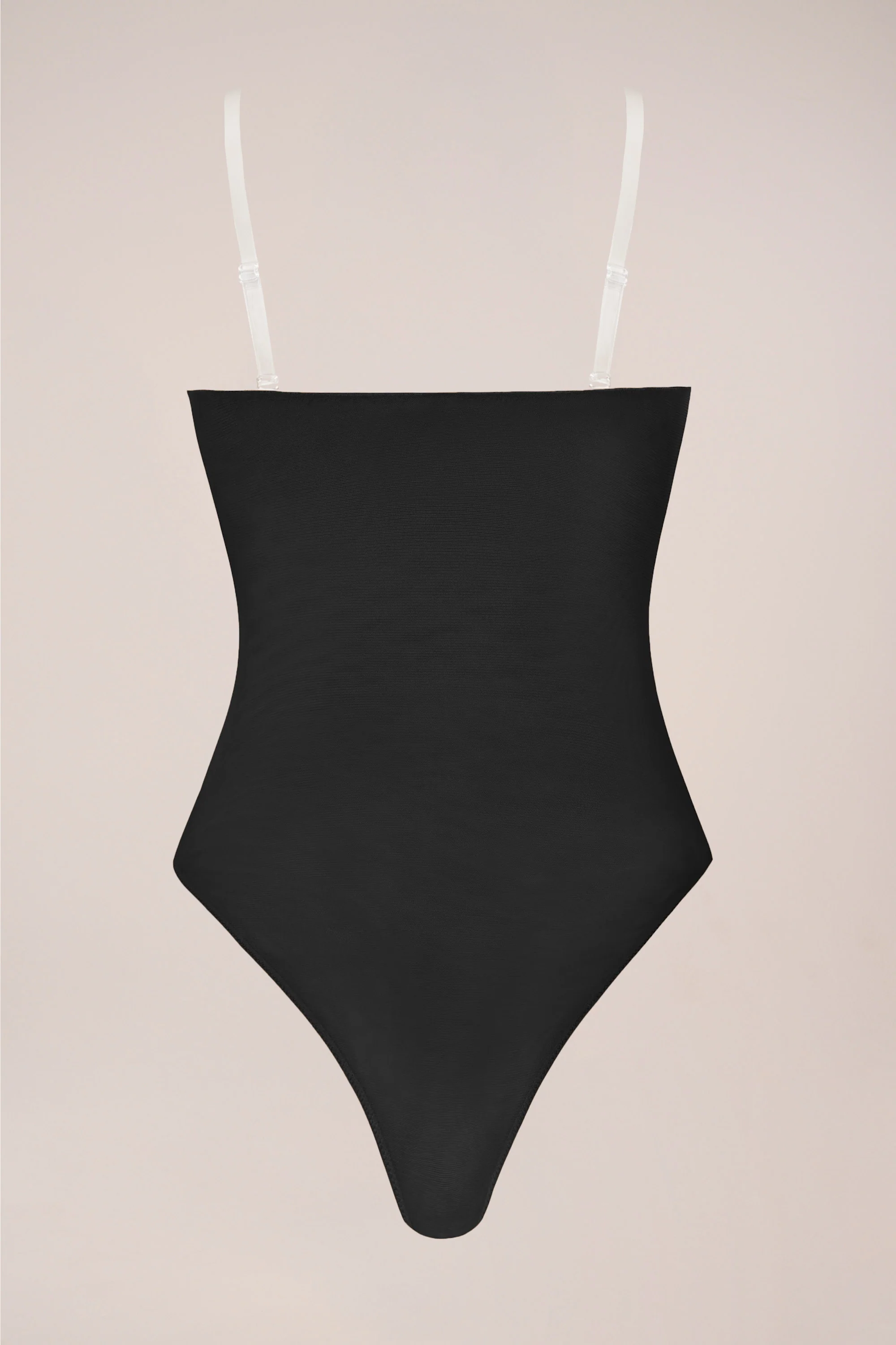 Strapless Bodysuit in Black - Image 2