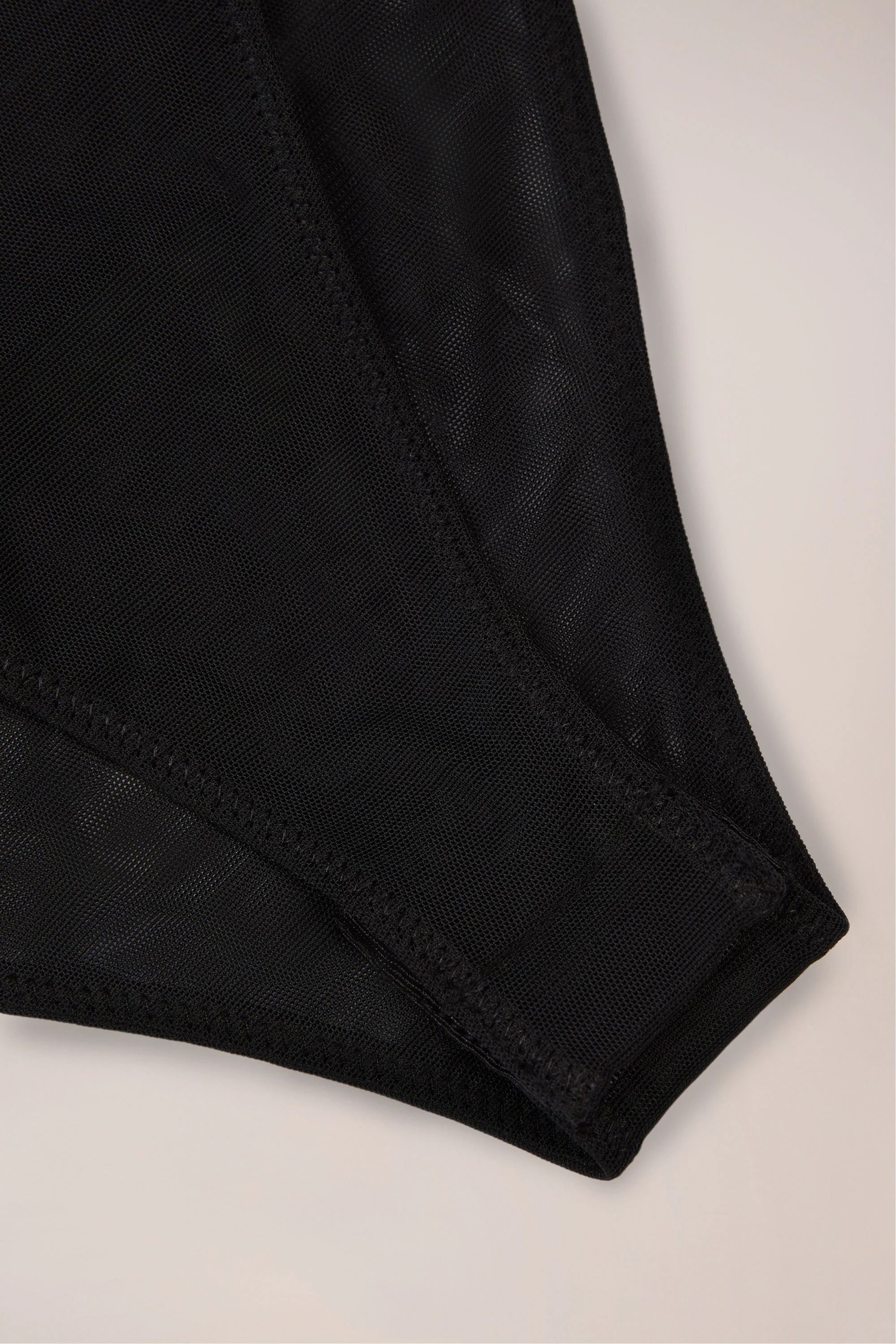 Strapless Bodysuit in Black - Image 3