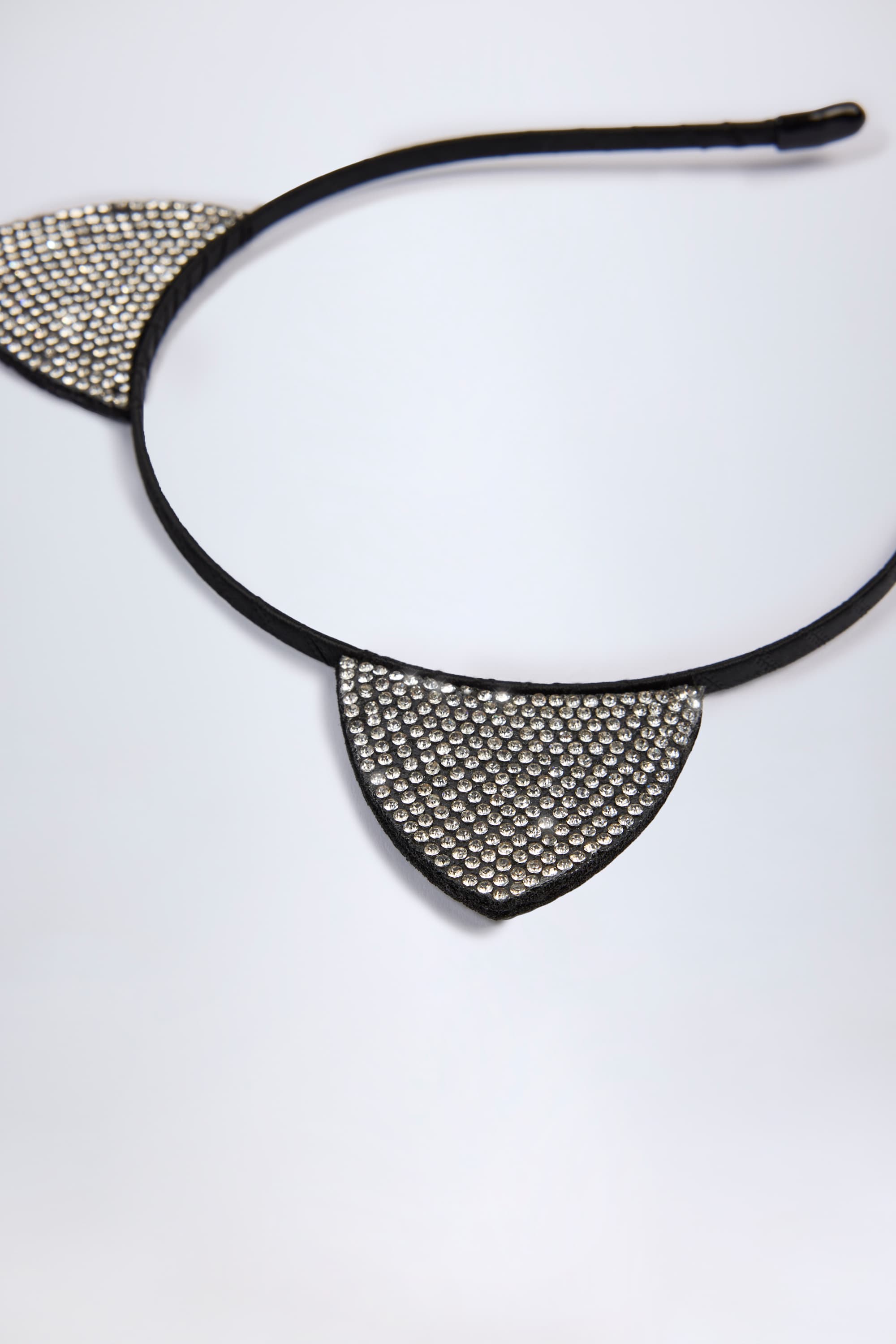 Cat Ears Headband in Black - Image 4
