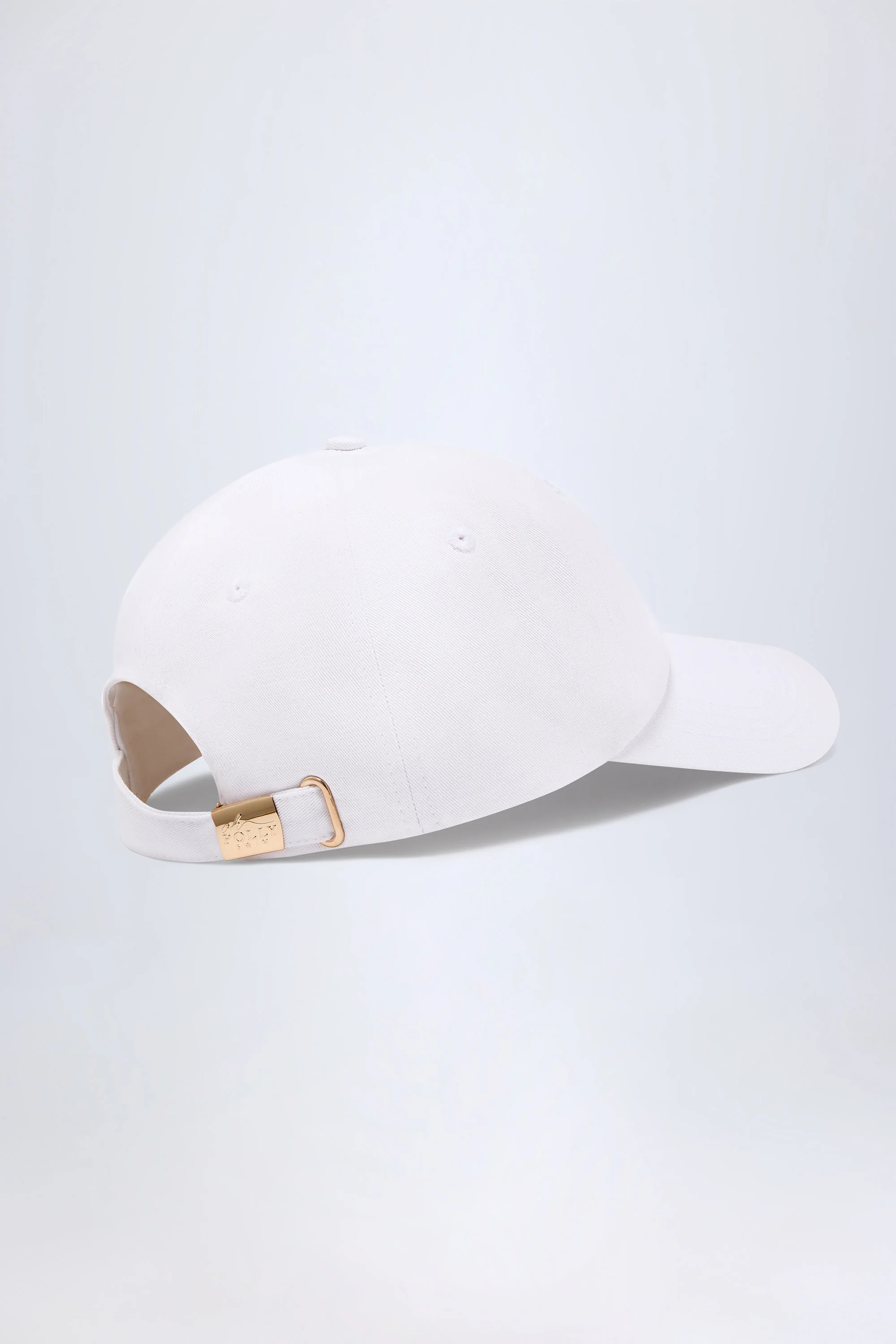 Logo Baseball Cap in White - Image 3