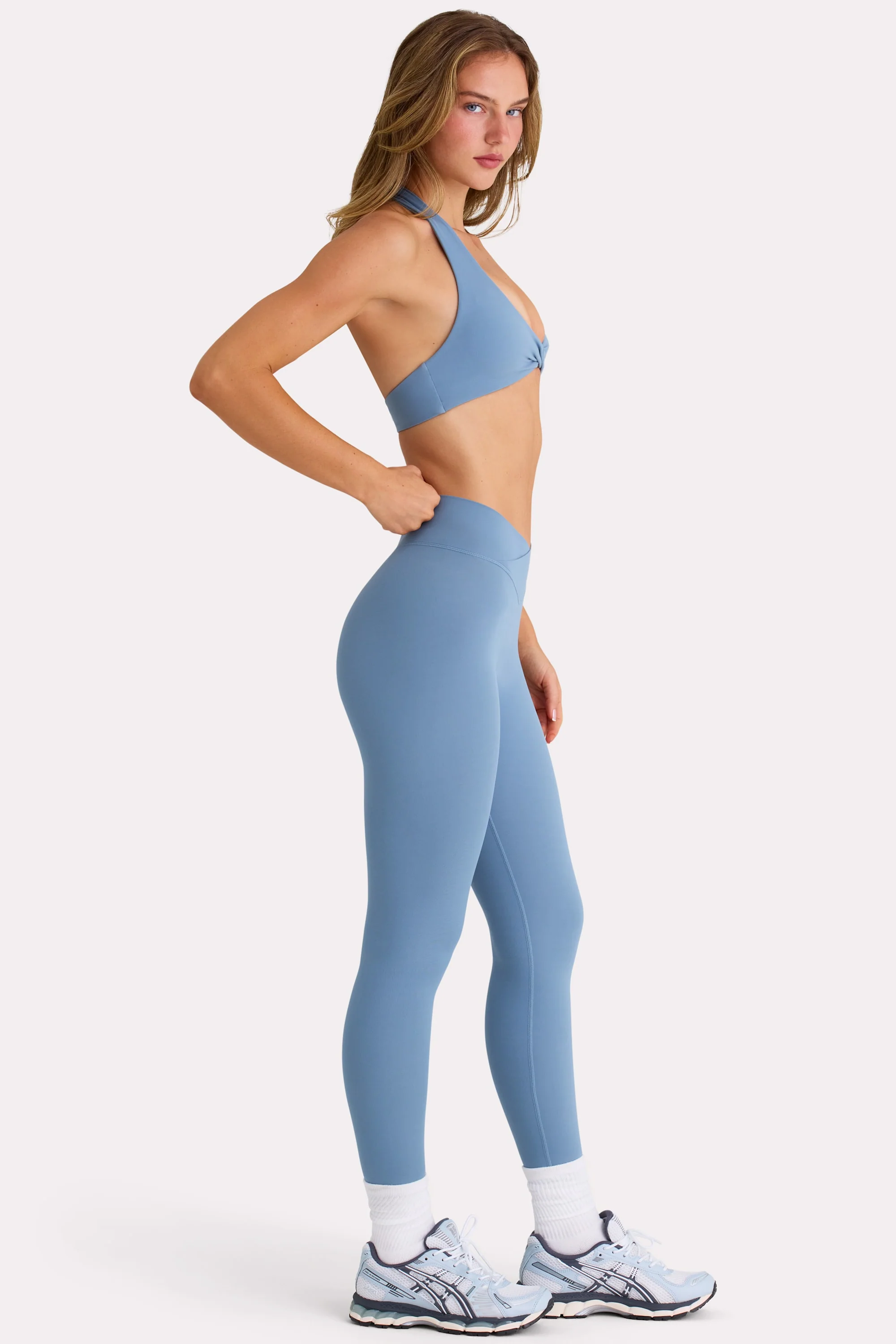Soft Active Leggings in Marine - Image 5