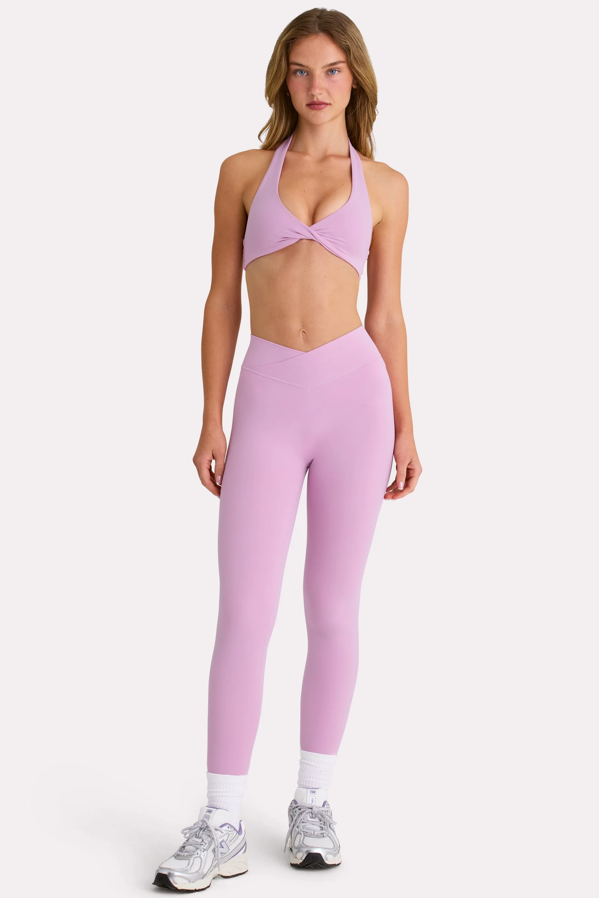 Soft Active Leggings in Sweet Pink - Image 5