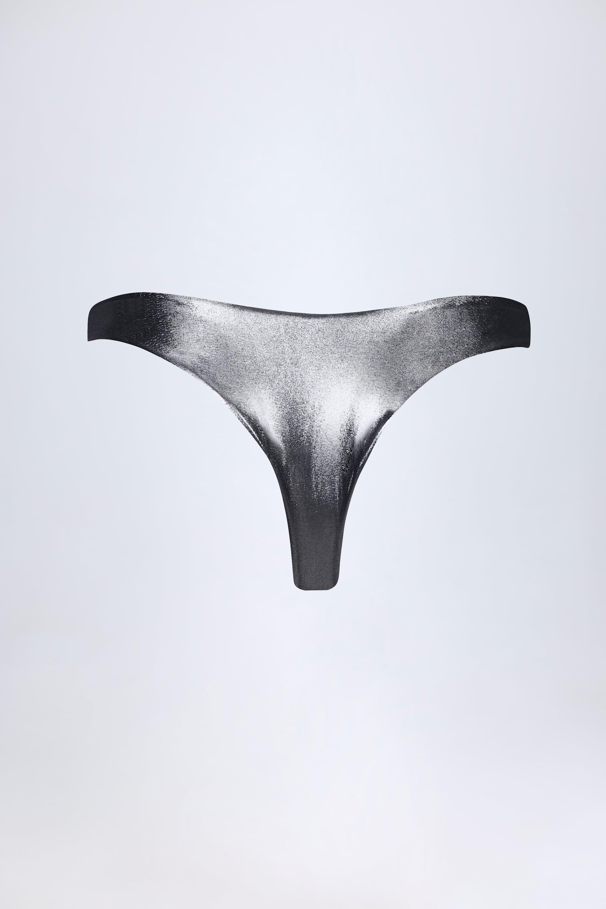Cheeky Bikini Bottoms in Silver - Image 6