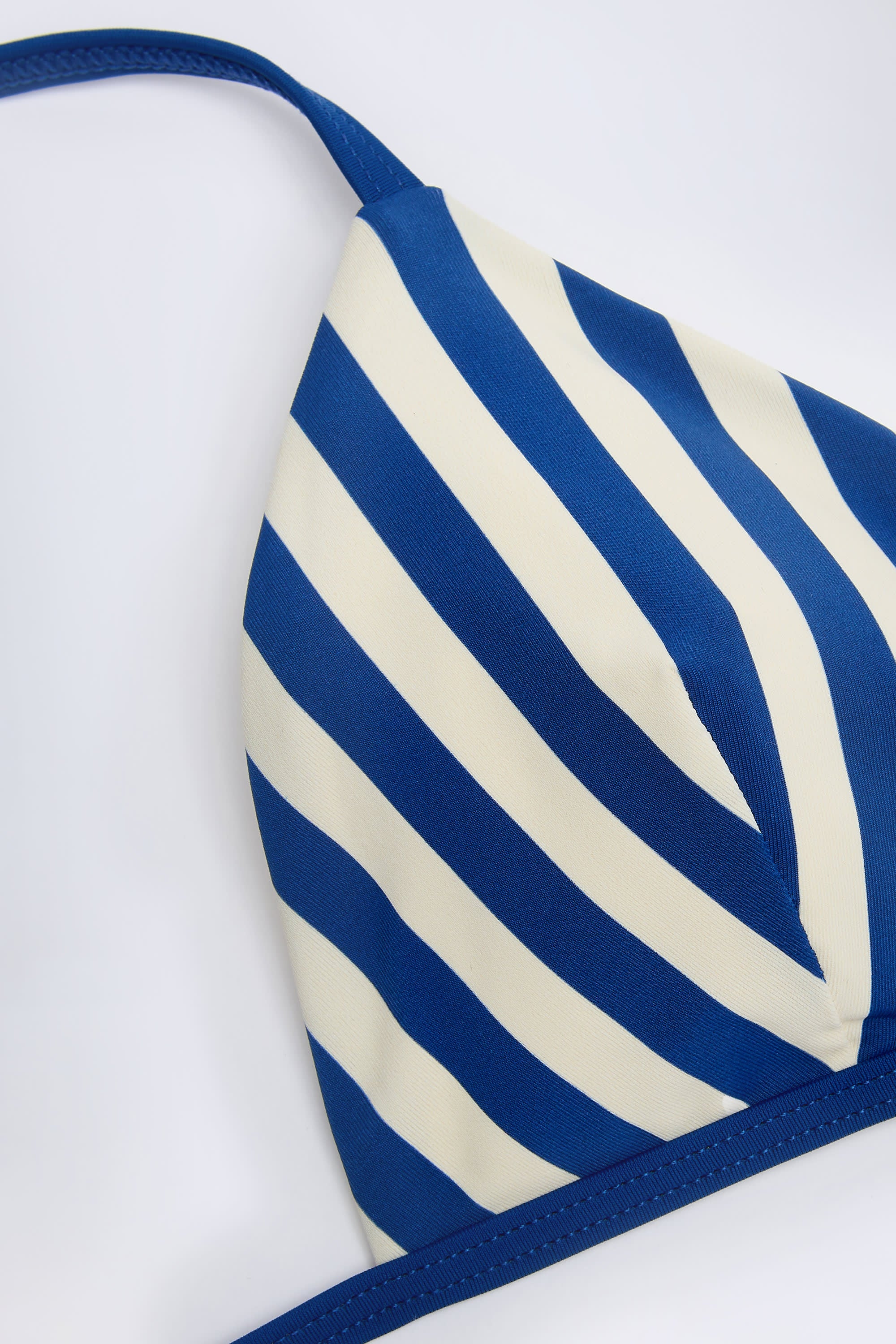 Triangle Bikini Top in Marine Blue - Image 4