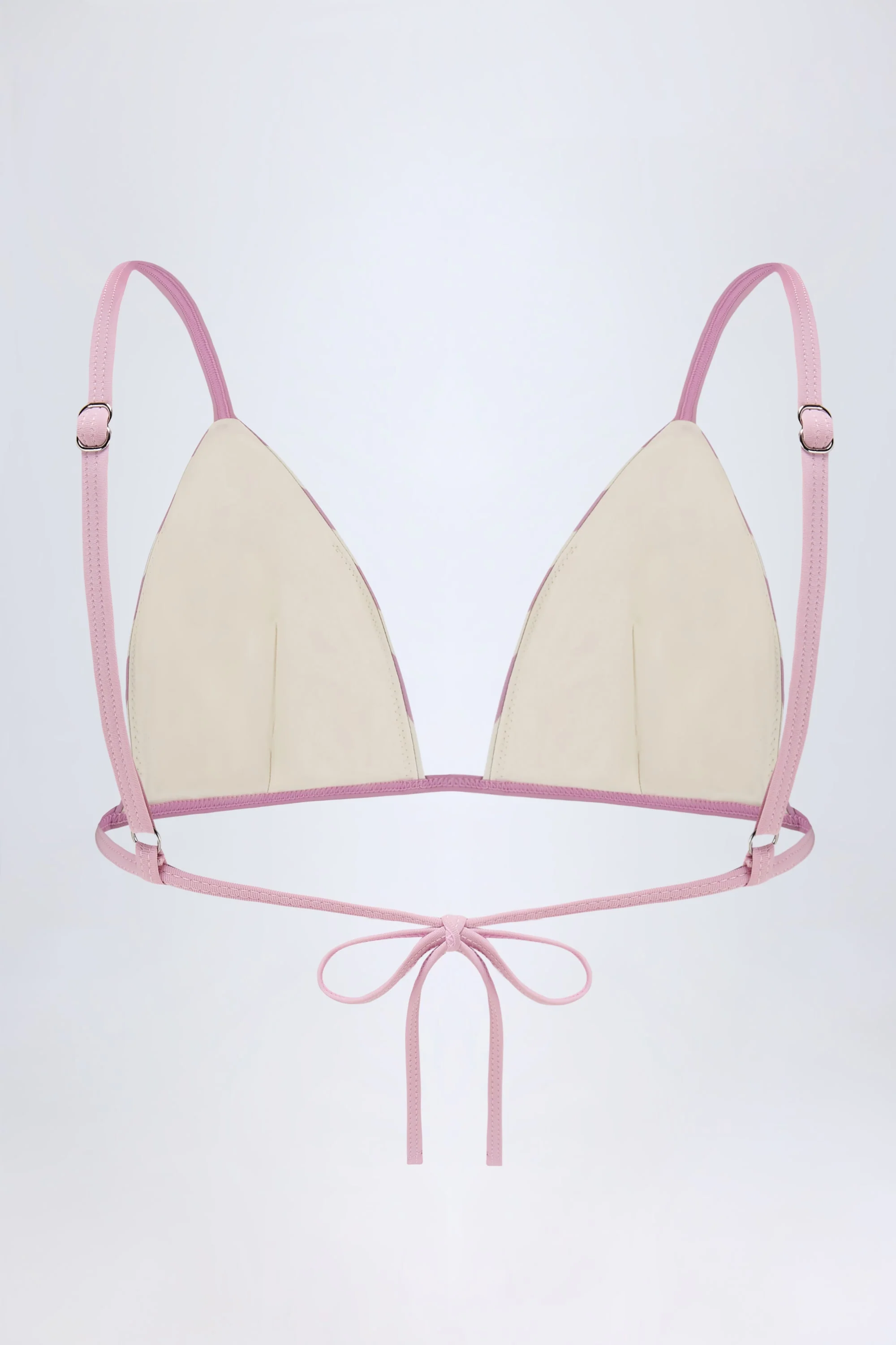 Triangle Bikini Top in Mauve - Image 3