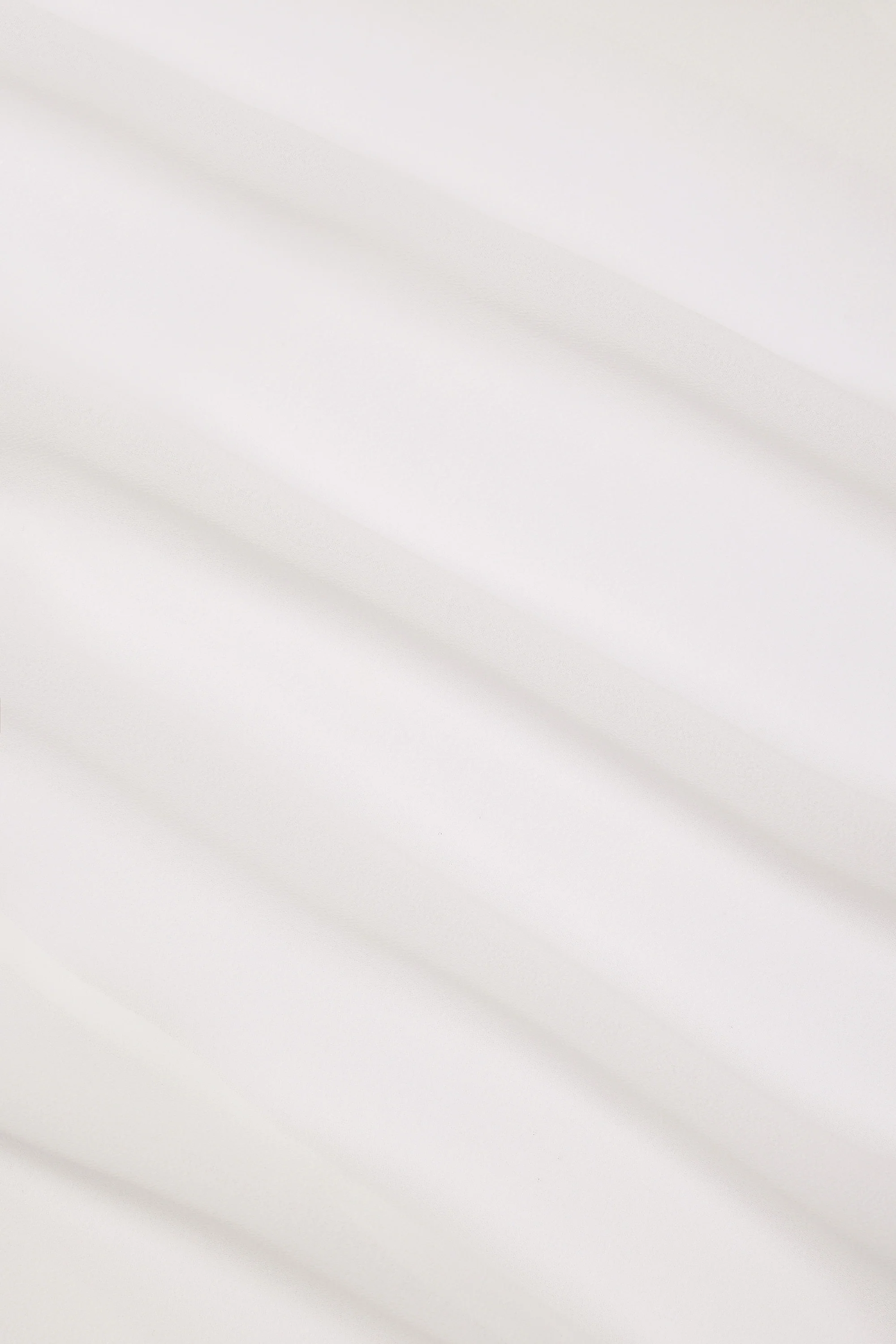 Cowl-Neck Mini Dress in White - Image 6