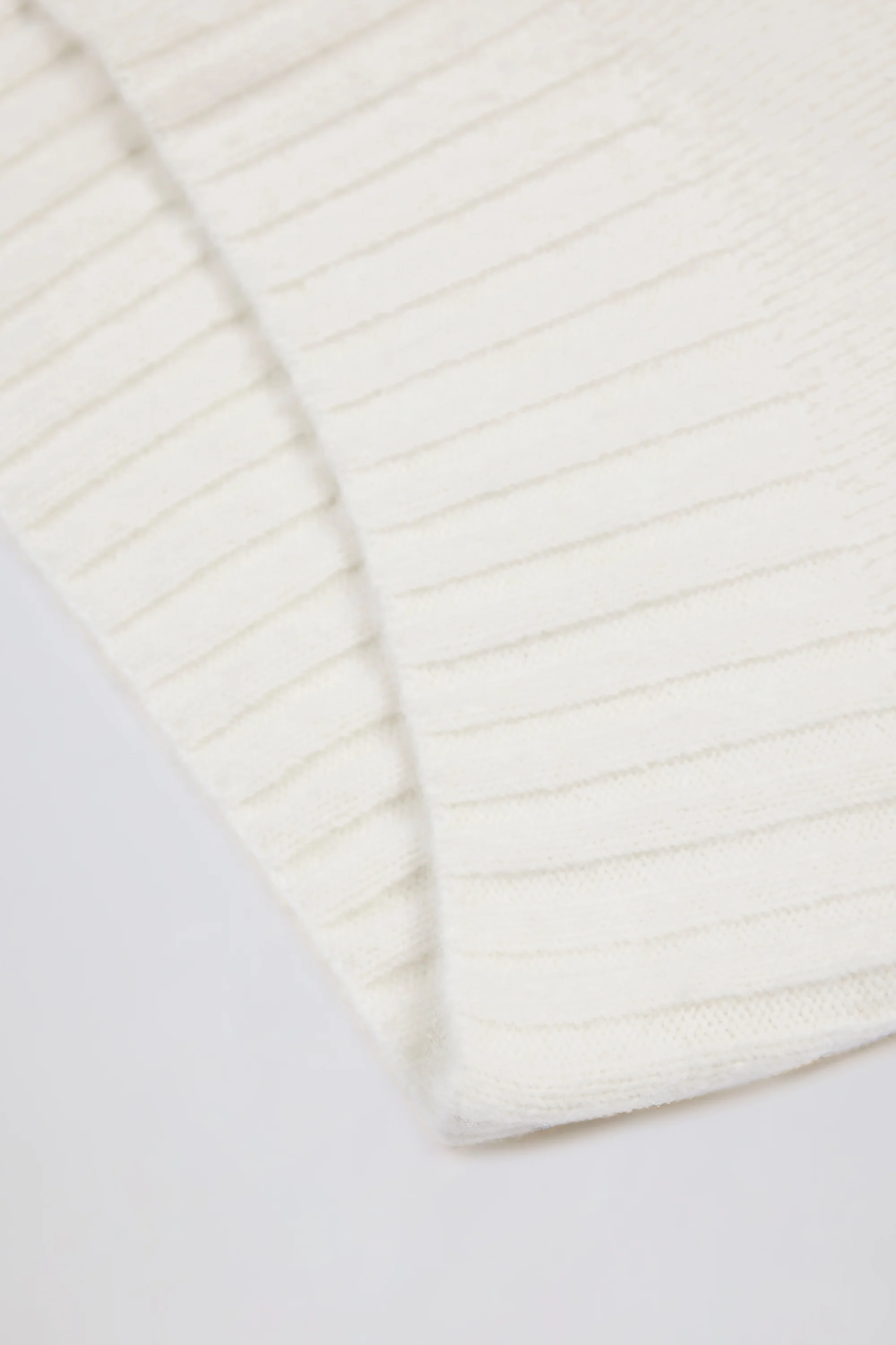Soft Knit Oversized Jumper in Milk - Image 3
