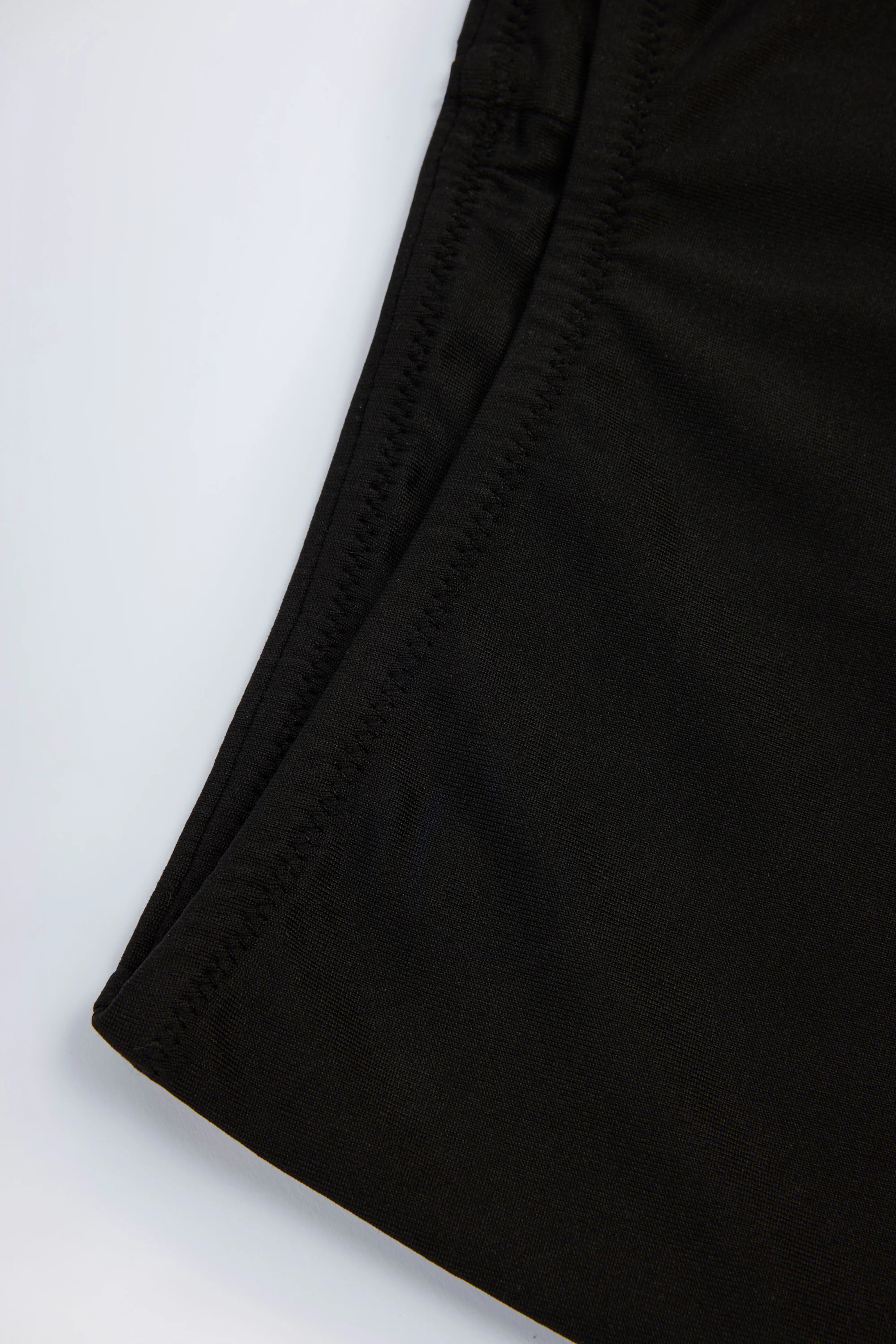 Slinky Jersey Low-Rise Hot Pants in Black - Image 7