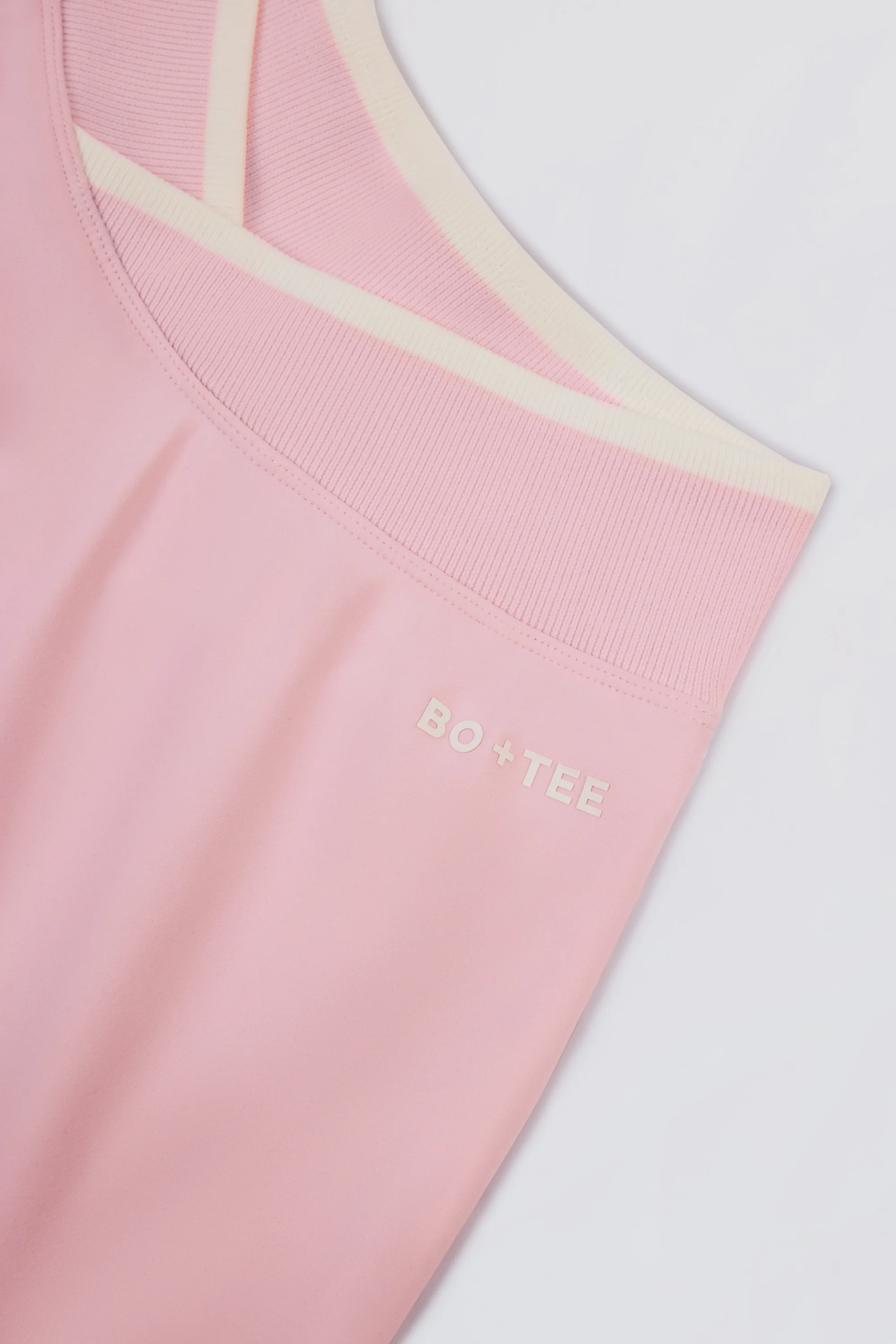 Soft Active Crossover Mini Skort in Powder Pink - Image 6