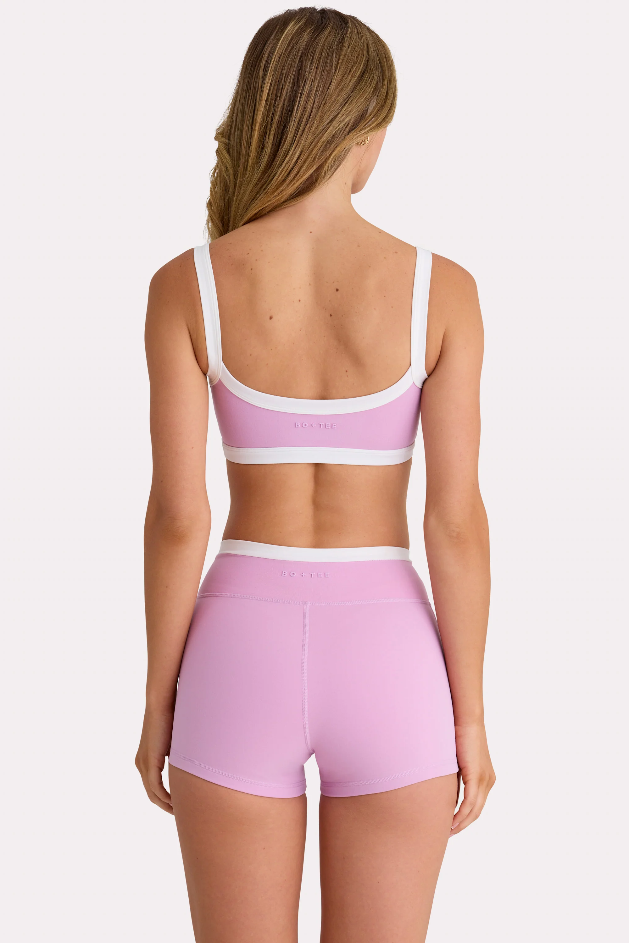 Soft Active Sports Bra in Sweet Pink - Image 2