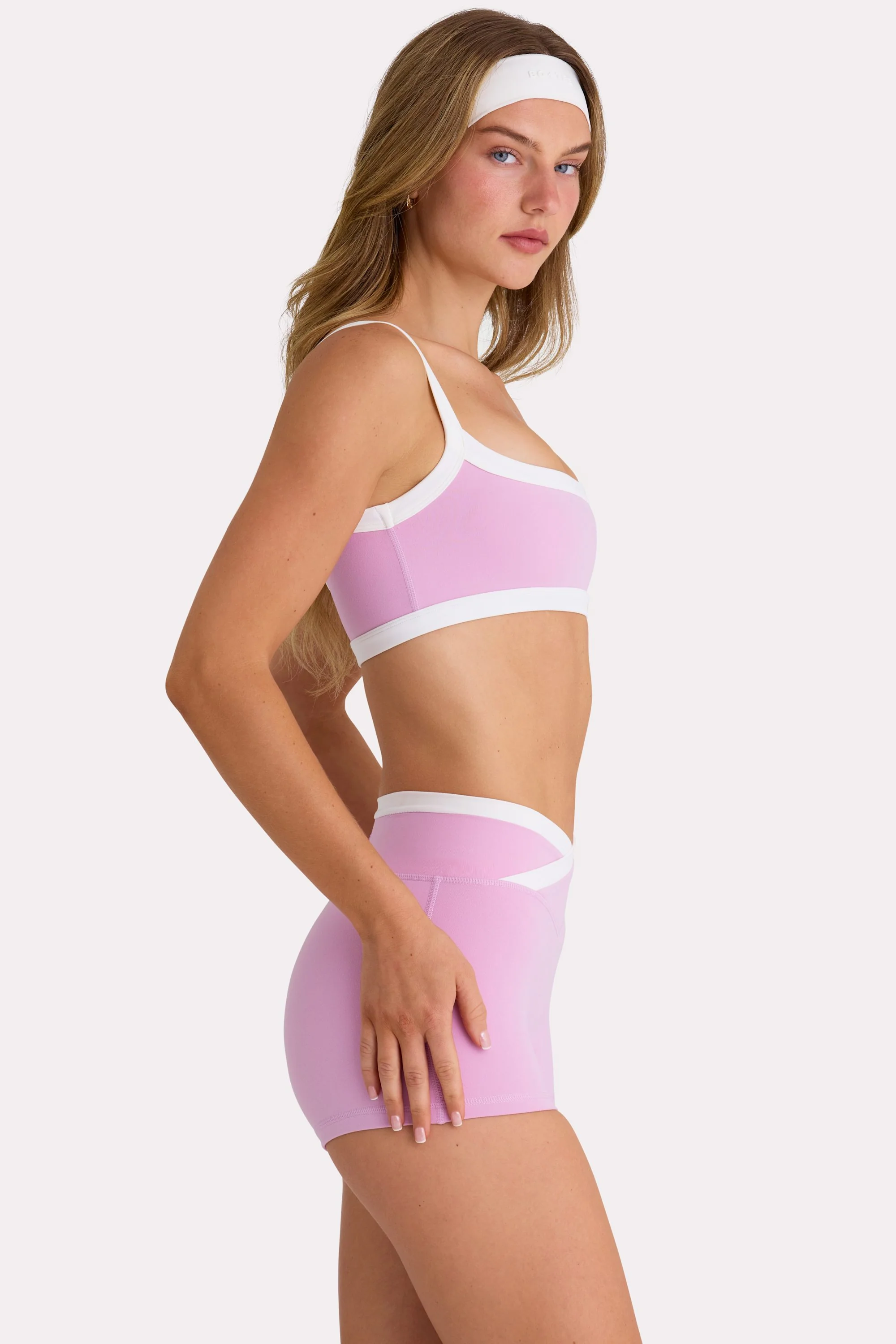 Soft Active Sports Bra in Sweet Pink - Image 3