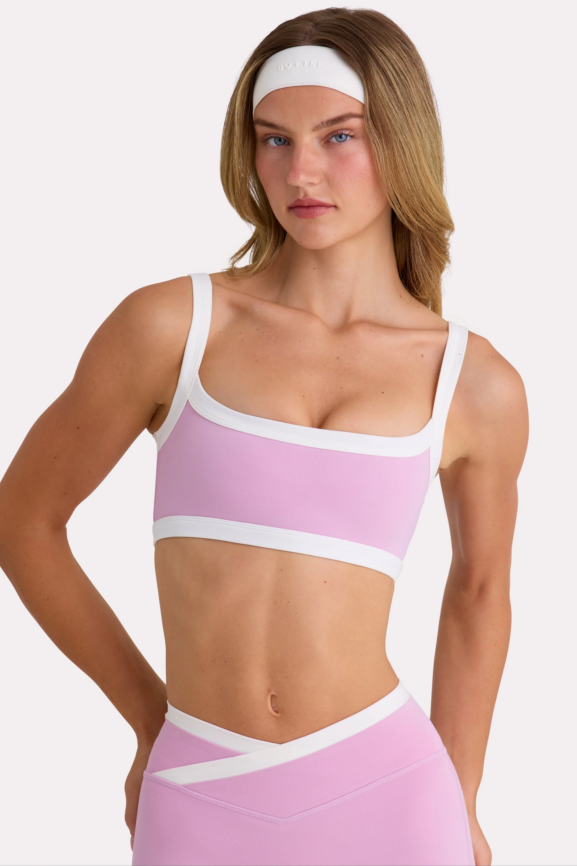 Soft Active Sports Bra in Sweet Pink - Image 5