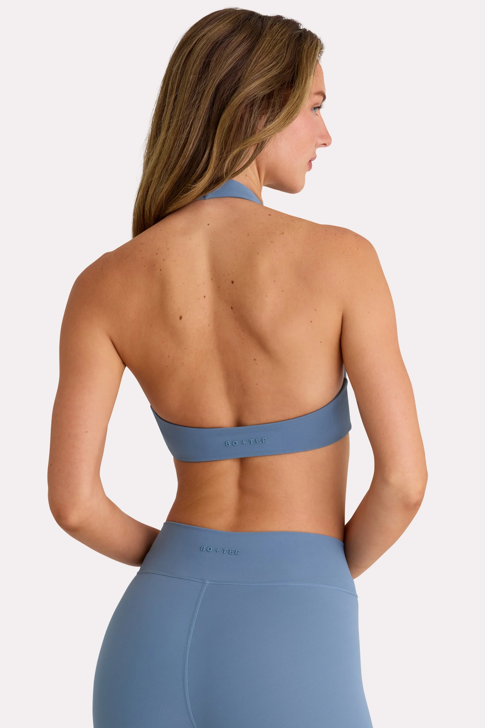 Soft Active Sports Bra in Marine - Image 2