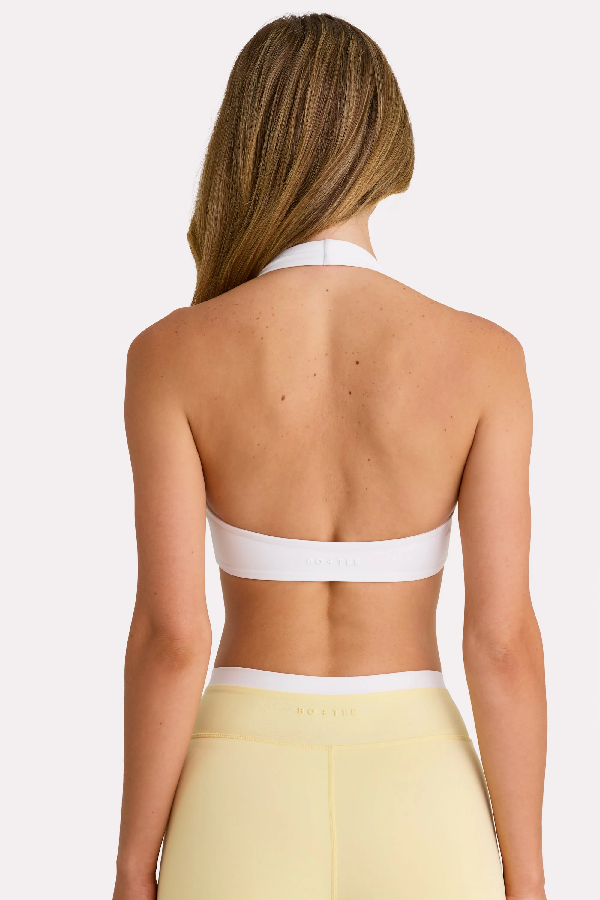 Soft Active Sports Bra in Milk - Image 5