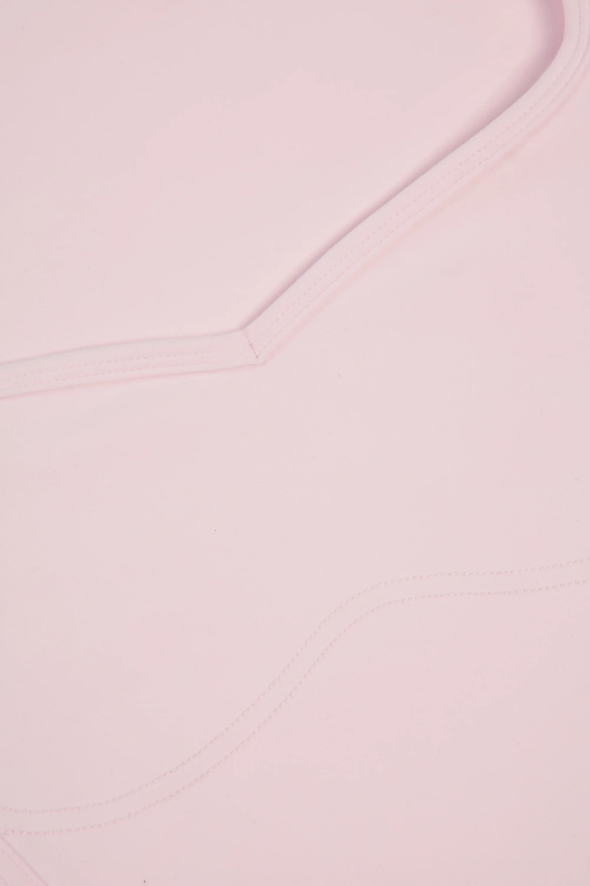 Soft Active Sweetheart-Neck Crop Top in Ballet Pink - Image 5
