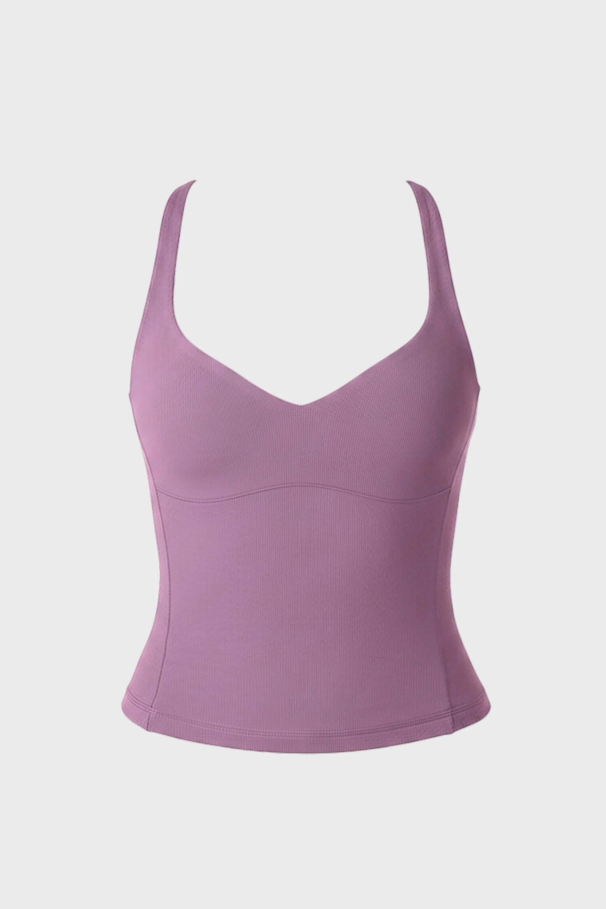 Soft Active Sweetheart-Neck Tank Top in Dusk - Image 3