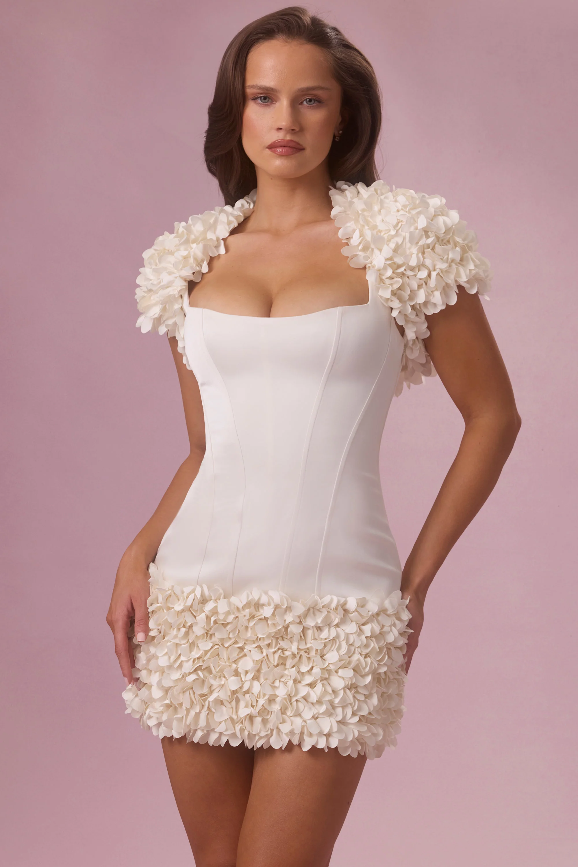 Cropped Bolero  in Ivory - Image 6