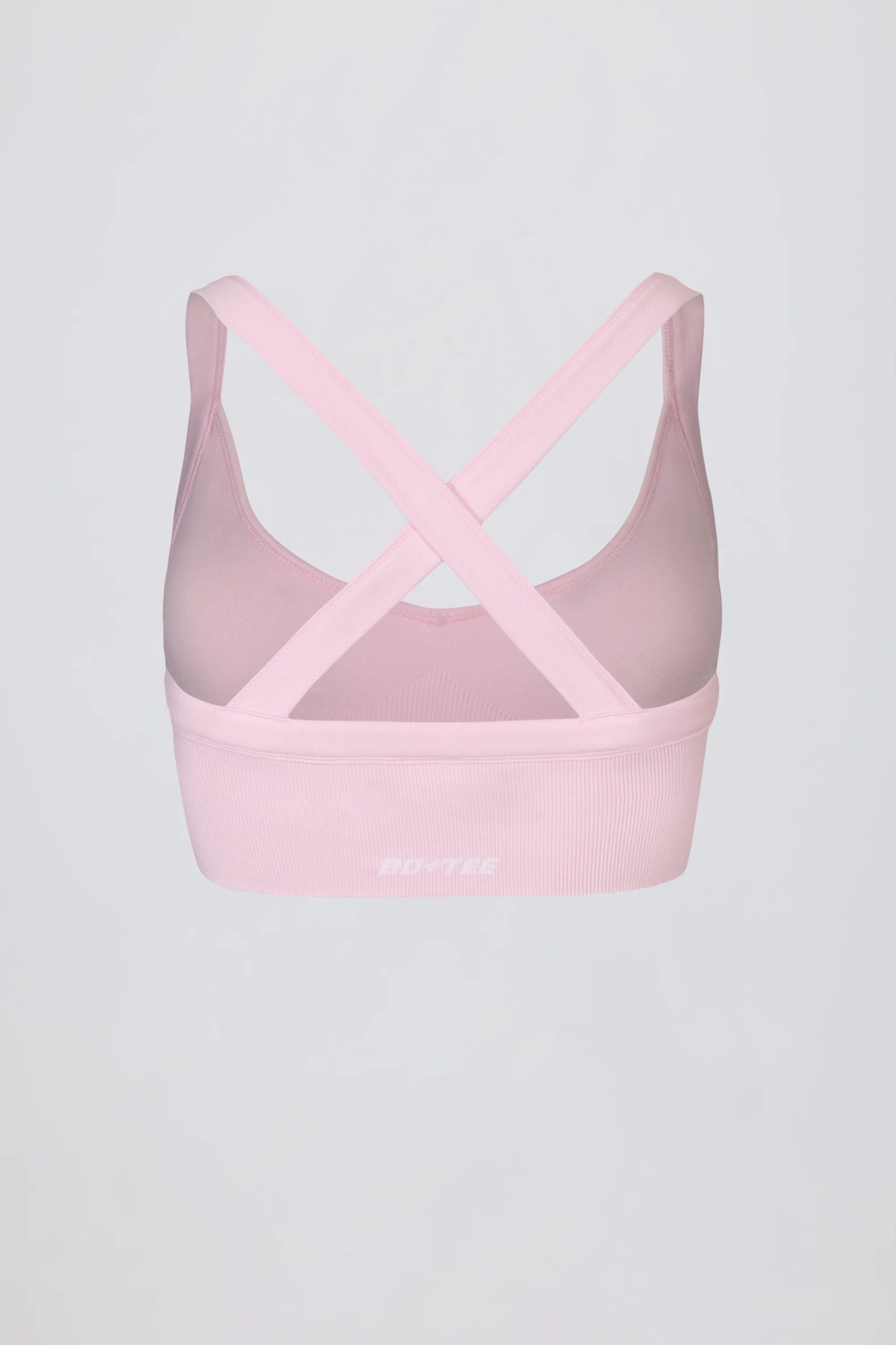 Super Sculpt Seamless Crossback Sports Bra in Soft Pink - Image 4