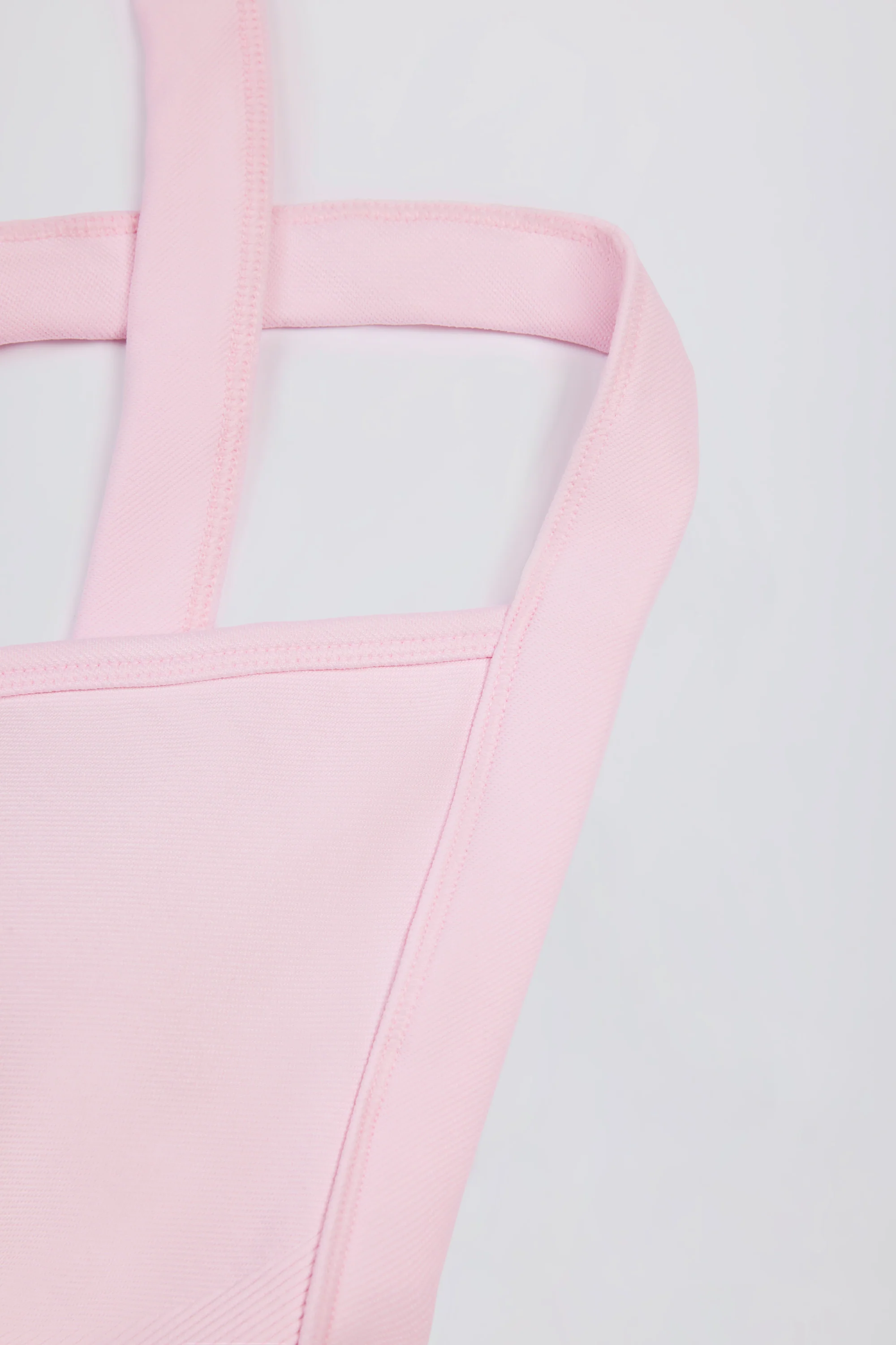 Super Sculpt Seamless Crossback Sports Bra in Soft Pink - Image 6