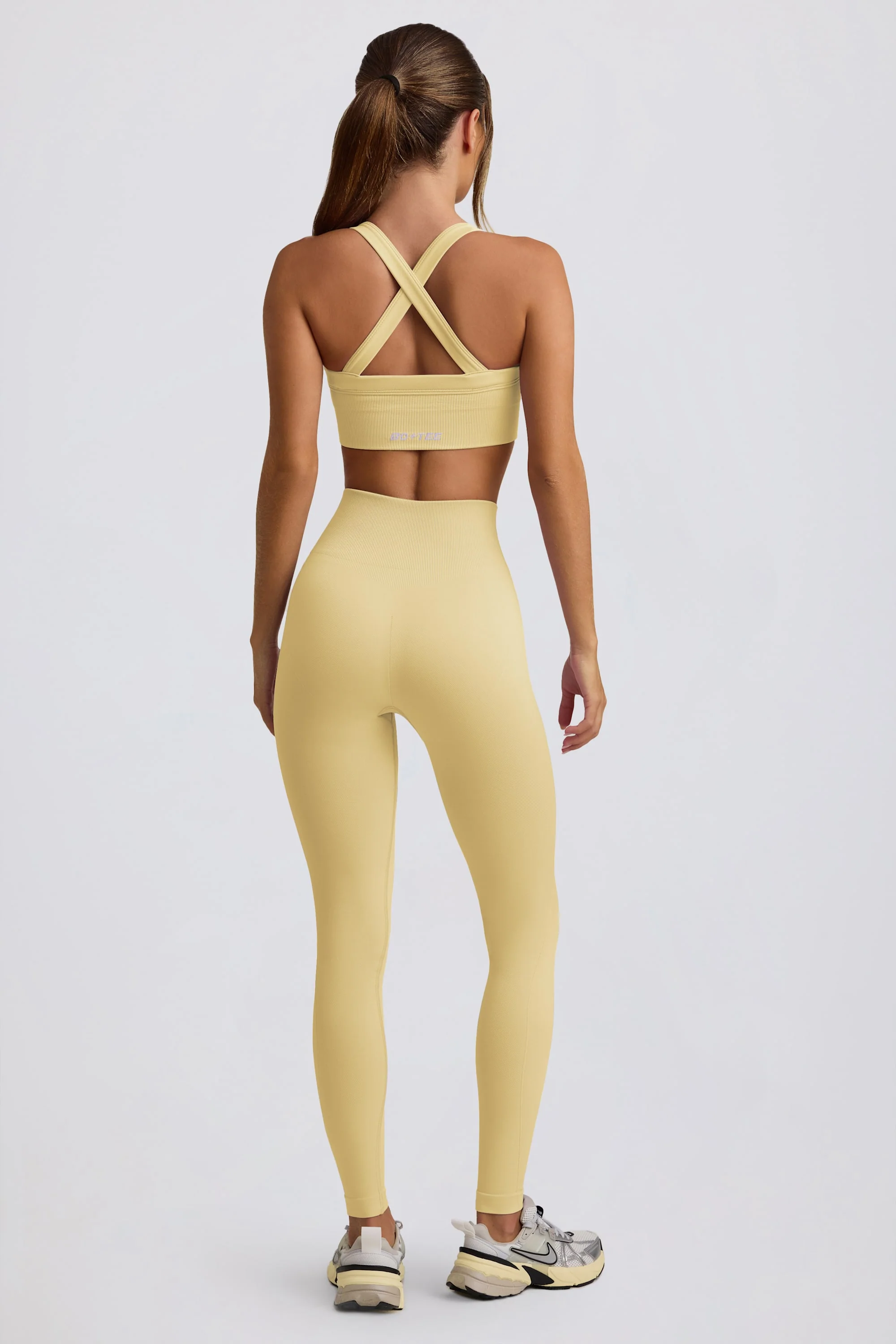 Super Sculpt Seamless High-Waist Leggings in Butter - Image 5