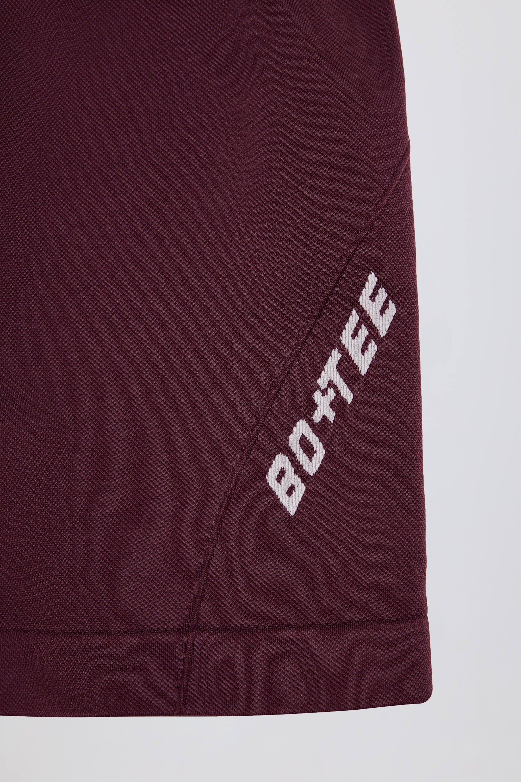 Super Sculpt Seamless Mini Shorts in Burgundy - Image 6