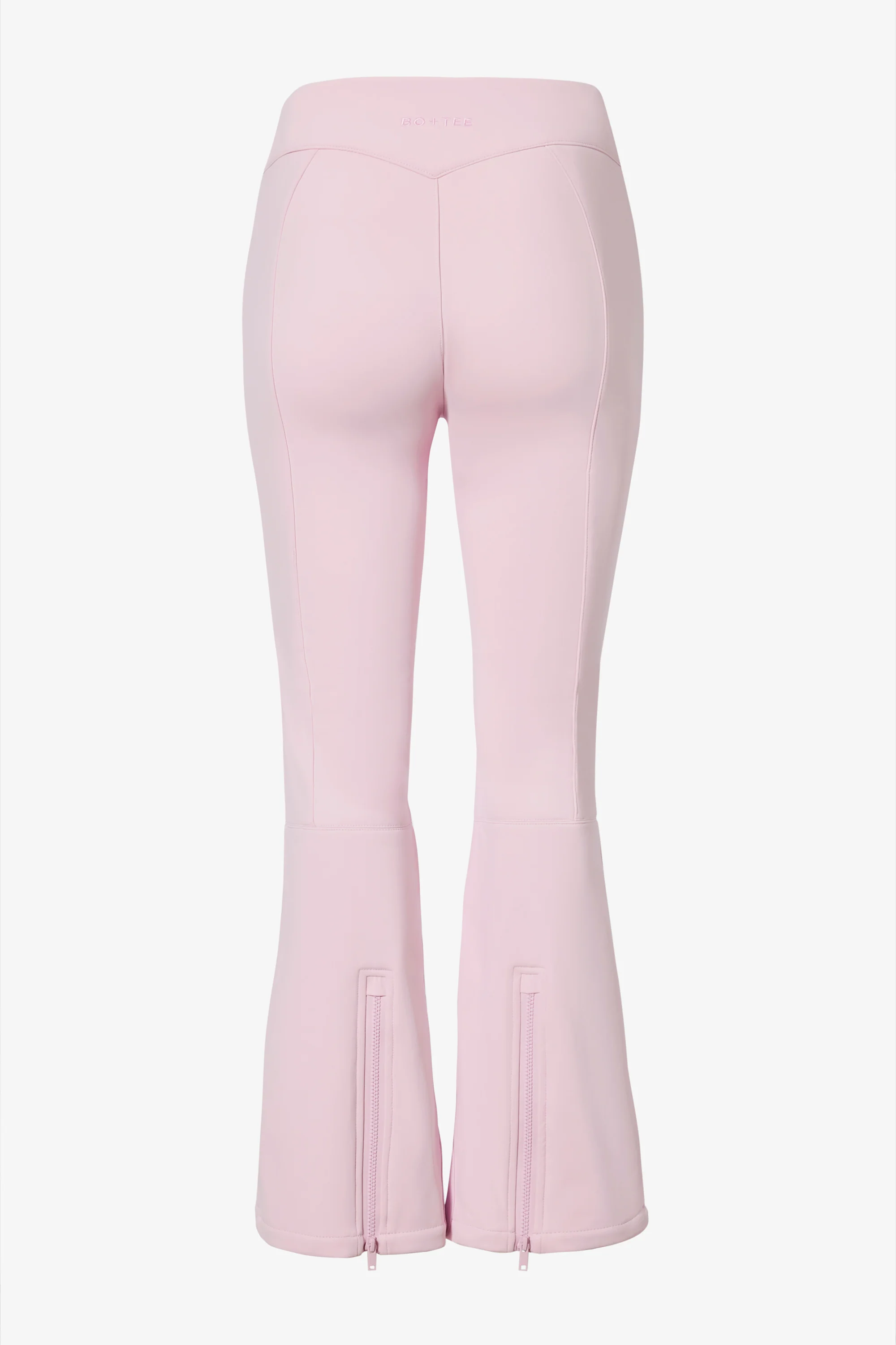 Waterproof Belted Ski Salopettes in Powder Pink - Image 4